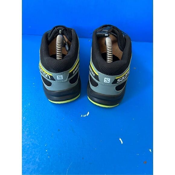 Salomon Speedcross Vario Black Yellow Mens Trail Running Shoes Sneaker Size 5 - Picture 8 of 9